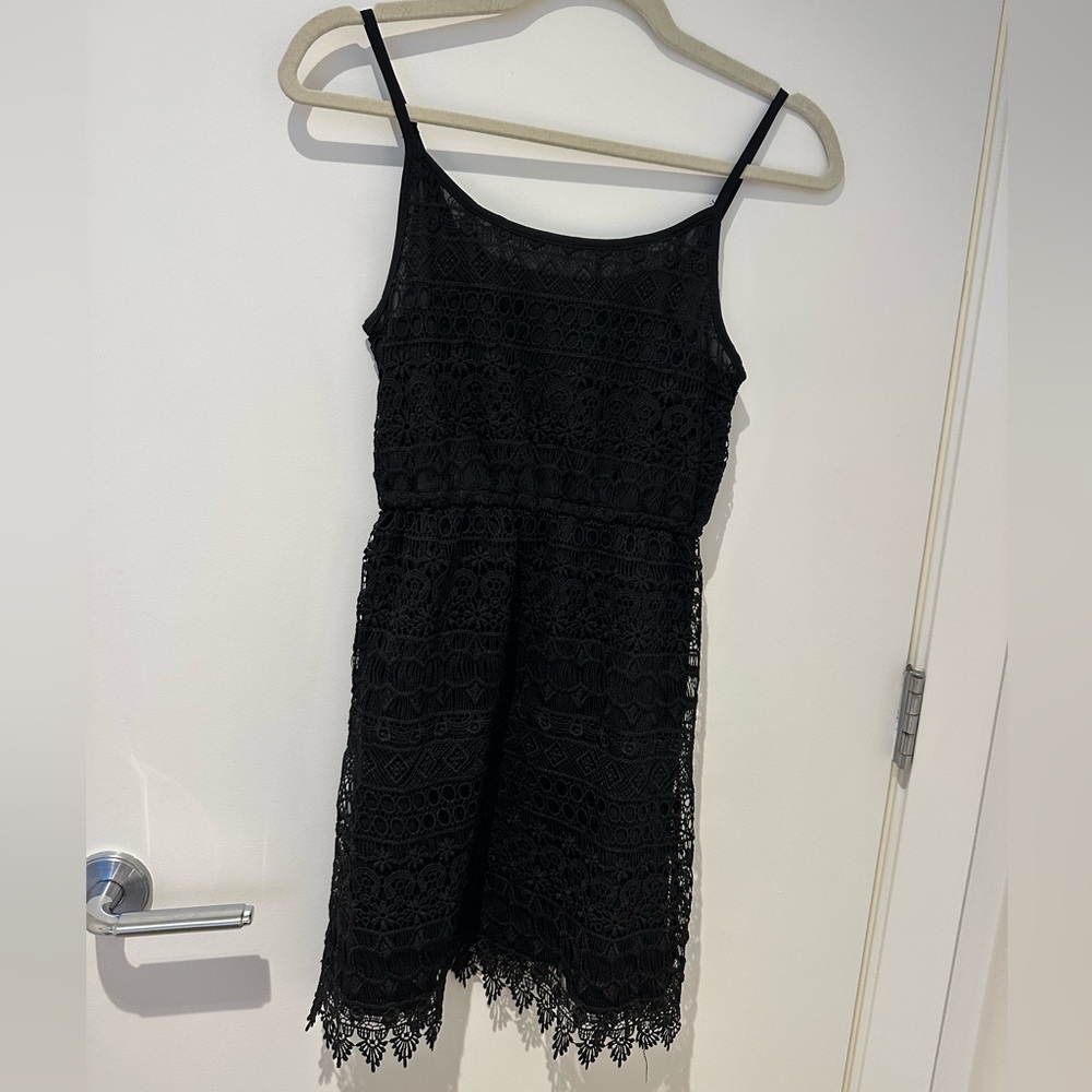 H&M Black Lace Dress